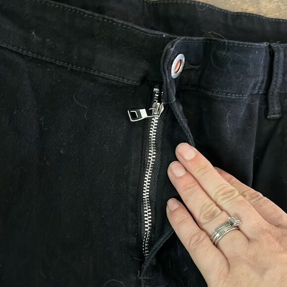 RXXKKK Men's Classic Regular Fit Zipper Fly Biker Jeans - Picture 9 of 16